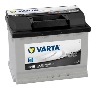 Аккумулятор Varta Black Dynamic C15 56 а/ч, Varta