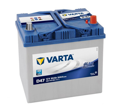 Аккумулятор Varta Blue Dynamic D47 60 а/ч, Varta