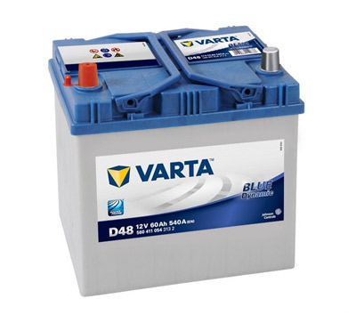 Аккумулятор Varta Blue Dynamic D48 60 а/ч, Varta