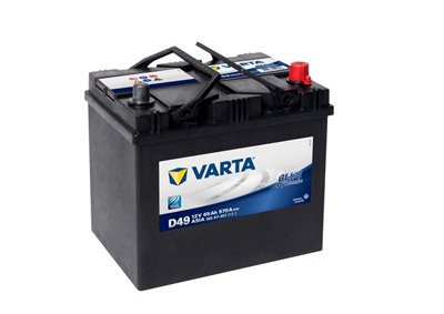 Аккумулятор Varta Blue Dynamic JIS D49 65 а/ч, Varta