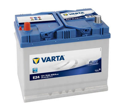 Аккумулятор Varta Blue Dynamic E24 70 а/ч, Varta