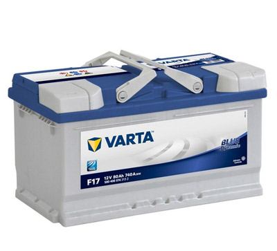 Аккумулятор Varta Blue Dynamic F17 80 а/ч, Varta