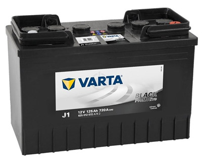 Аккумулятор Varta Promotive Black J1 125 а/ч, Varta