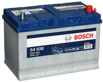 Аккумулятор Bosch S4 Silver 028 95 а/ч, Bosch