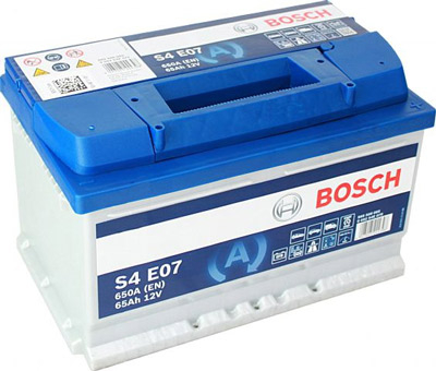 Аккумулятор Bosch S4 Silver E07 65 А/ч, Bosch