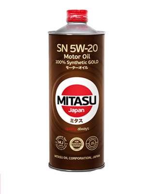 Моторное масло Mitasu GOLD SN 5W-20 1л, Масла моторные