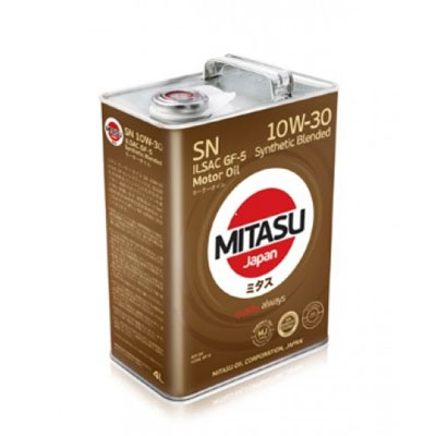 Моторное масло Mitasu SN 10W-30 4л, Масла моторные