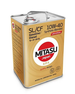 Моторное масло Mitasu Universal SL/CF 10W-40 6л, Масла моторные
