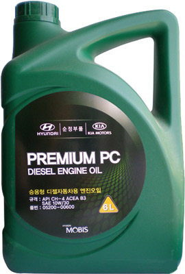 Масло моторное HyundaiKia Premium PC Diesel 10W-30 4л