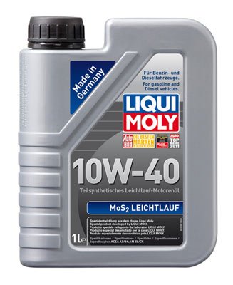 Масло моторное Liqui Moly MoS2 Leichtlauf 10W-40 1л, 
