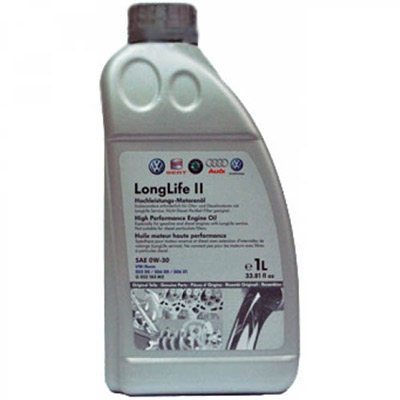 Масло моторное VAG Longlife II 0W-30 1л