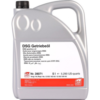 Масло трансмиссионное Febi 39071 DSG 5л