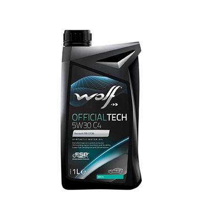 Масло моторное Wolf OfficialTech C4 5W-30 1л