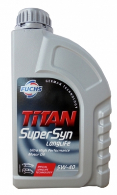 Масло моторное Fuchs TITAN SUPERSYN LONGLIFE 5W-40 1л