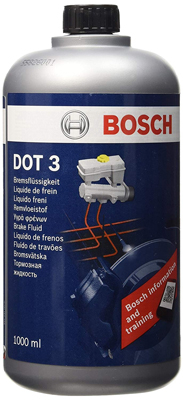 Жидкость тормозная Bosch DOT 3 1 л, Жидкости тормозные