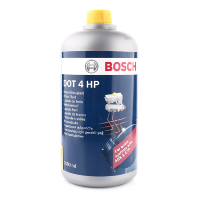 Жидкость тормозная Bosch DOT 4HP 1л, Жидкости тормозные