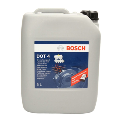 Жидкость тормозная Bosch DOT 4 5л, Жидкости тормозные
