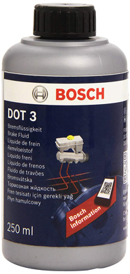 Bosch DOT 3 0.25л, Жидкости тормозные