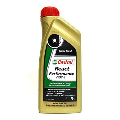 Castrol React Performance DOT 4 1л, Жидкости тормозные