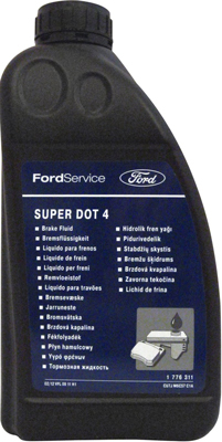 Ford Super DOT 4 1л, Жидкости тормозные