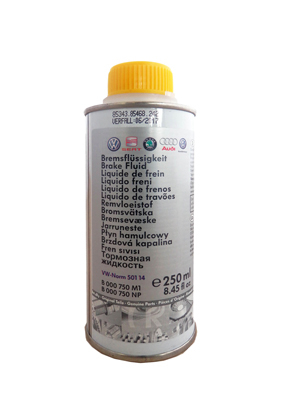 Жидкость тормозная VAG Brake Fluid DOT-4 0.25л, 