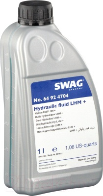 Жидкость ГУР SWAG LHM+ 1л, Масла гидравлические
