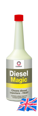 Очиститель топливной системы Comma Diesel Magic 0.4 л, Присадки
