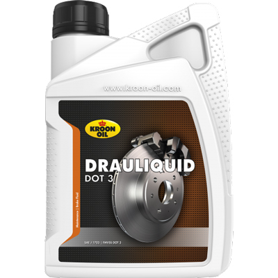 Жидкость тормозная Kroon-Oil Drauliquid DOT 3 1л, 