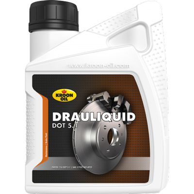 Жидкость тормозная Kroon-Oil Drauliquid DOT 5.1 0.5л, 