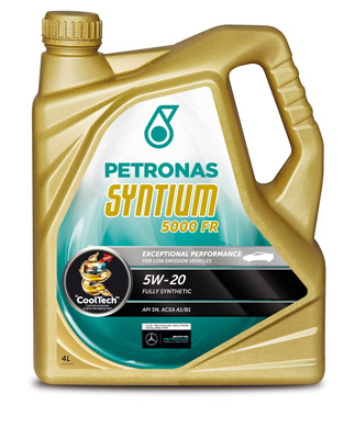 Масло моторное Petronas Syntium 5000 FR 5W-20 4л, Масла моторные
