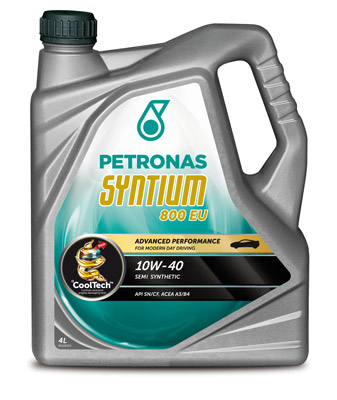 Масло моторное Petronas Syntium 800 EU 10W-40 4л, Масла моторные