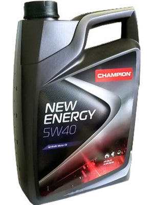 Масло моторное Champion New Energy 5W-40 8211751 4 л, Масла моторные