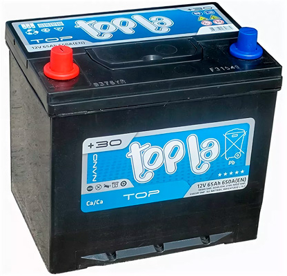 Аккумулятор Topla Top JIS (L+) 65 А/ч, Topla