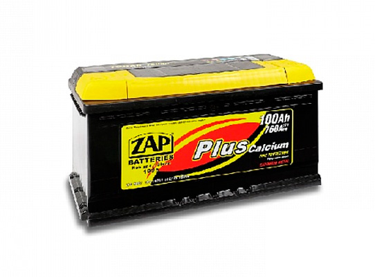 Аккумулятор ZAP Plus (L+) 100 А/ч, ZAP