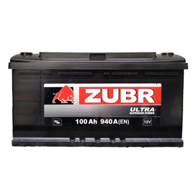 Аккумулятор Zubr Ultra New R+ 100 А/ч, Zubr
