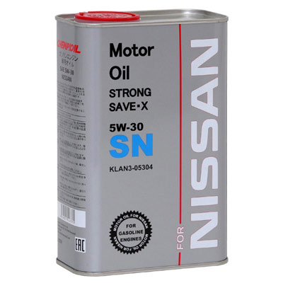 Масло моторное Chempioil OEM Strong Save-X for Nissan (метал) 5W-30 1л, Масла моторные