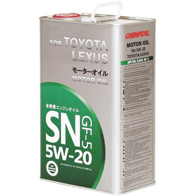 Масло моторное Chempioil OEM SN for Toyota Lexus (мет.) 5W-20 1л, Масла моторные