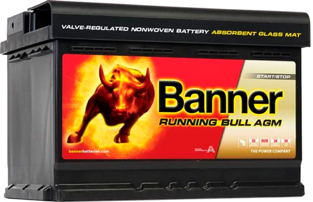 Аккумулятор Banner Running Bull AGM 92 А/ч, Banner