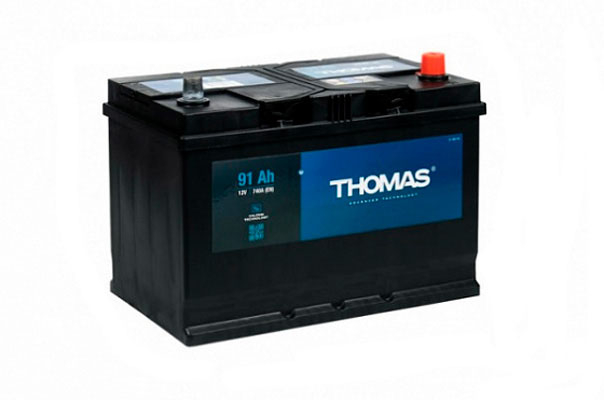 Аккумулятор Thomas Black Dynamic 91 А/ч, Thomas