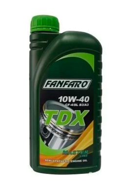 Масло моторное Fanfaro TDX 10W-40 1л, Масла моторные