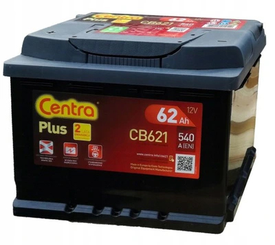 Аккумулятор Centra Plus CB621 62 А/ч, Centra