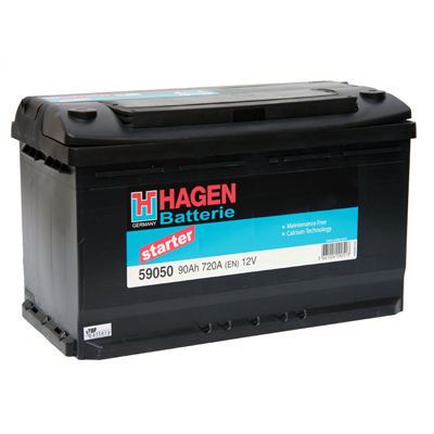 Аккумулятор Hagen 59050 90 А/ч, Hagen