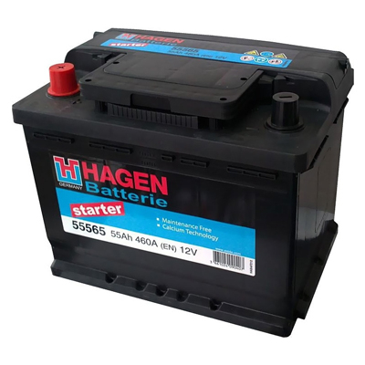 Аккумулятор Hagen 55565 55 А/ч, Hagen