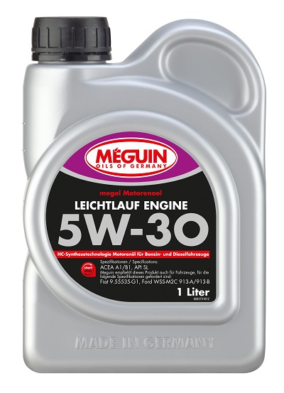 Моторное масло Meguin MEGOL LEICHTLAUF ENGINE 5W-30 1л, 