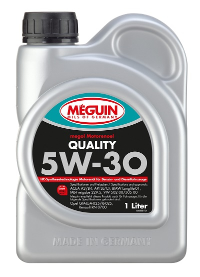 Моторное масло Meguin MEGOL QUALITY 5W-30 1л, 
