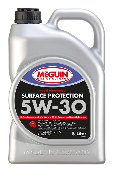 Моторное масло Meguin MEGOL SURFACE PROTECTION 5W-30 5л, Масла моторные