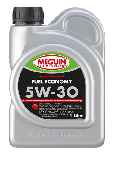 Моторное масло Meguin MEGOL FUEL ECONOMY 5W-30 1л, 