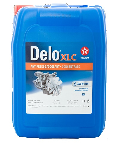 Антифриз Texaco DELO XLC AF/C 20Л, Антифриз (Жидкости охлаждающие)