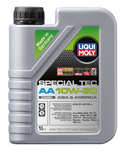 Масло моторное Liqui Moly SPECIAL TEC AA DIESEL 10W-30 1л, Масла моторные