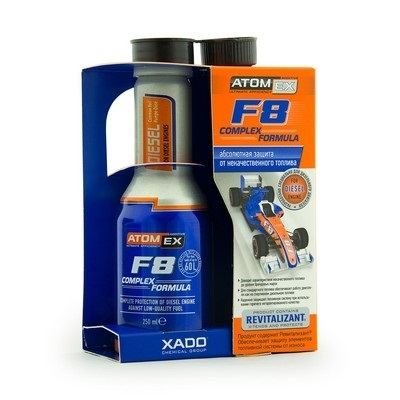 Защита дизельного двигателя XADO XA 40213 F8 Complex Formula (Diesel) 250 мл, 